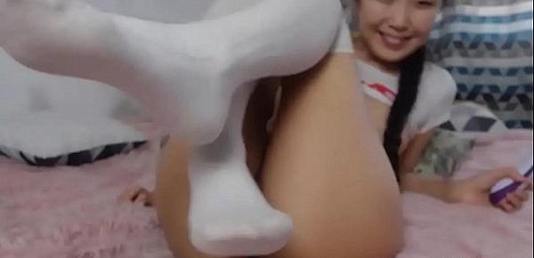  Asian Teen Loli Daughter Masturbating Her Ass